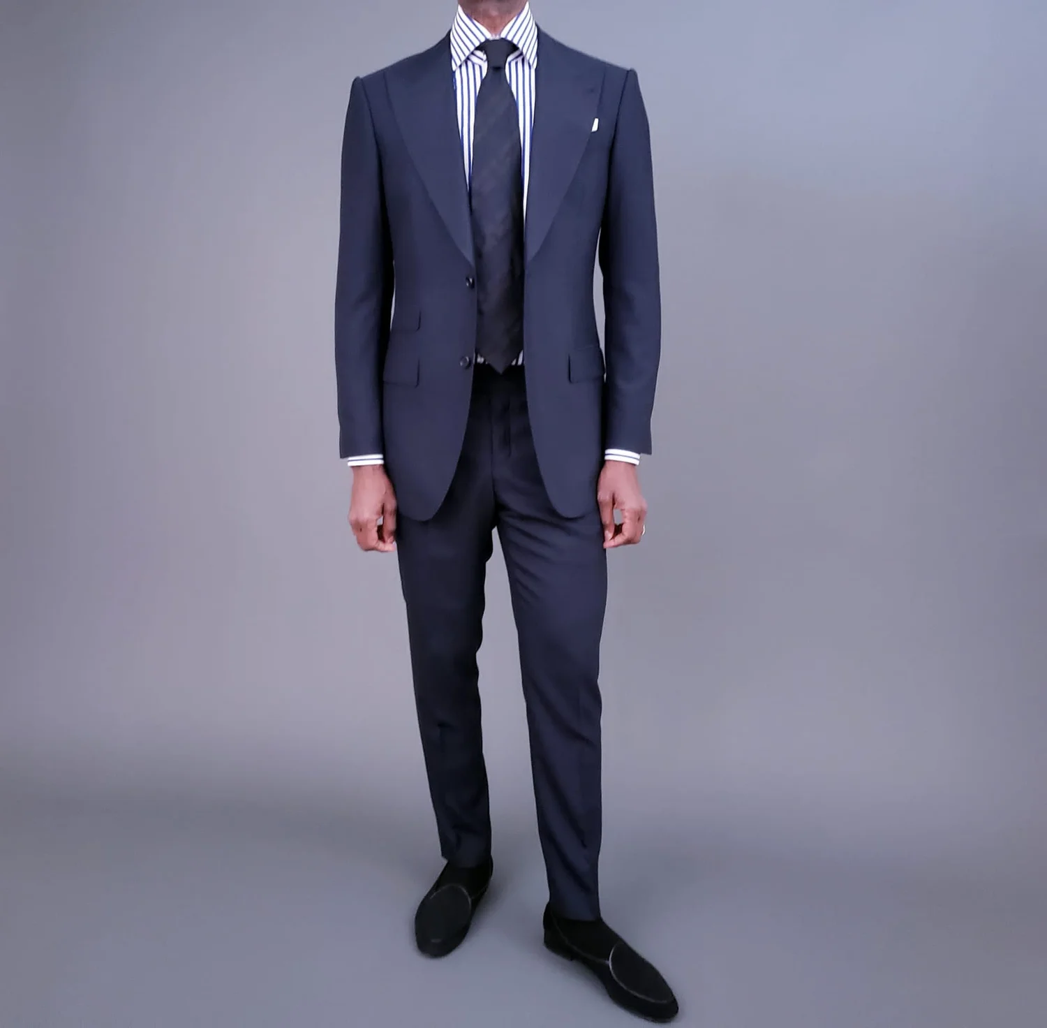 Midnight Blue Suit — Jack Mass Couture